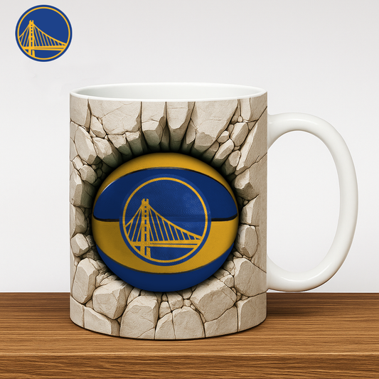 GSW Premium NBA Ceramic Mug DDT CTND