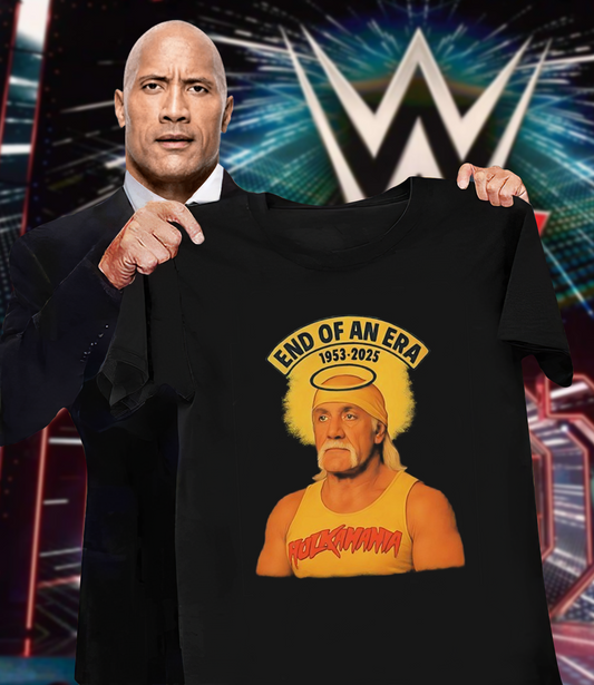 Rip Hulk Hogan WWE T-Shirt V3 DATND TANTD
