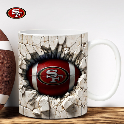 SF49 Premium NFL Ceramic Mug DDT CTND