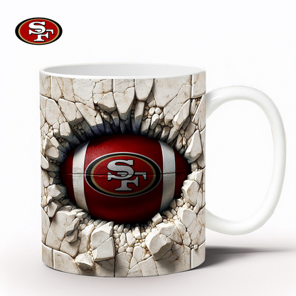 SF49 Premium NFL Ceramic Mug DDT CTND