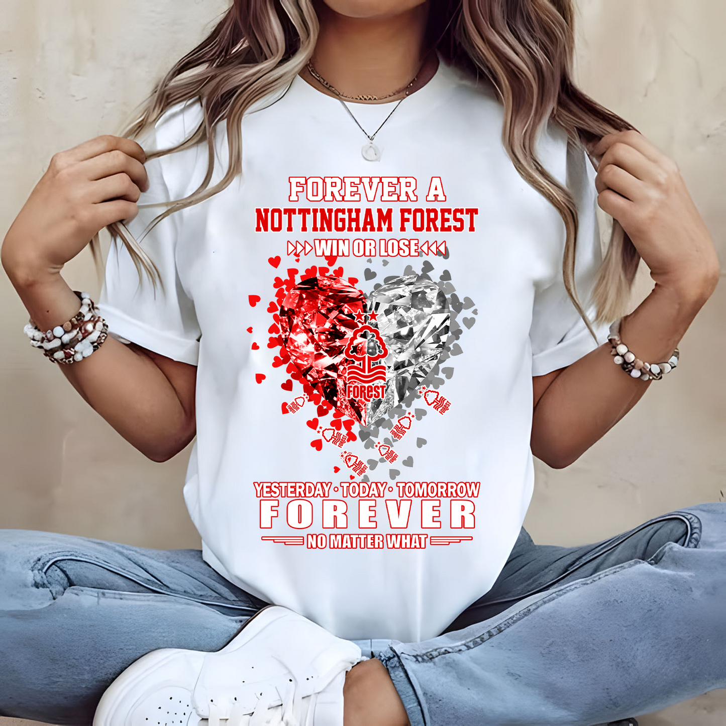 NOT Forever Win Or Lose Yesterday Today Tomorrow Forever No Matter What 2D Shirt DATND TANTD
