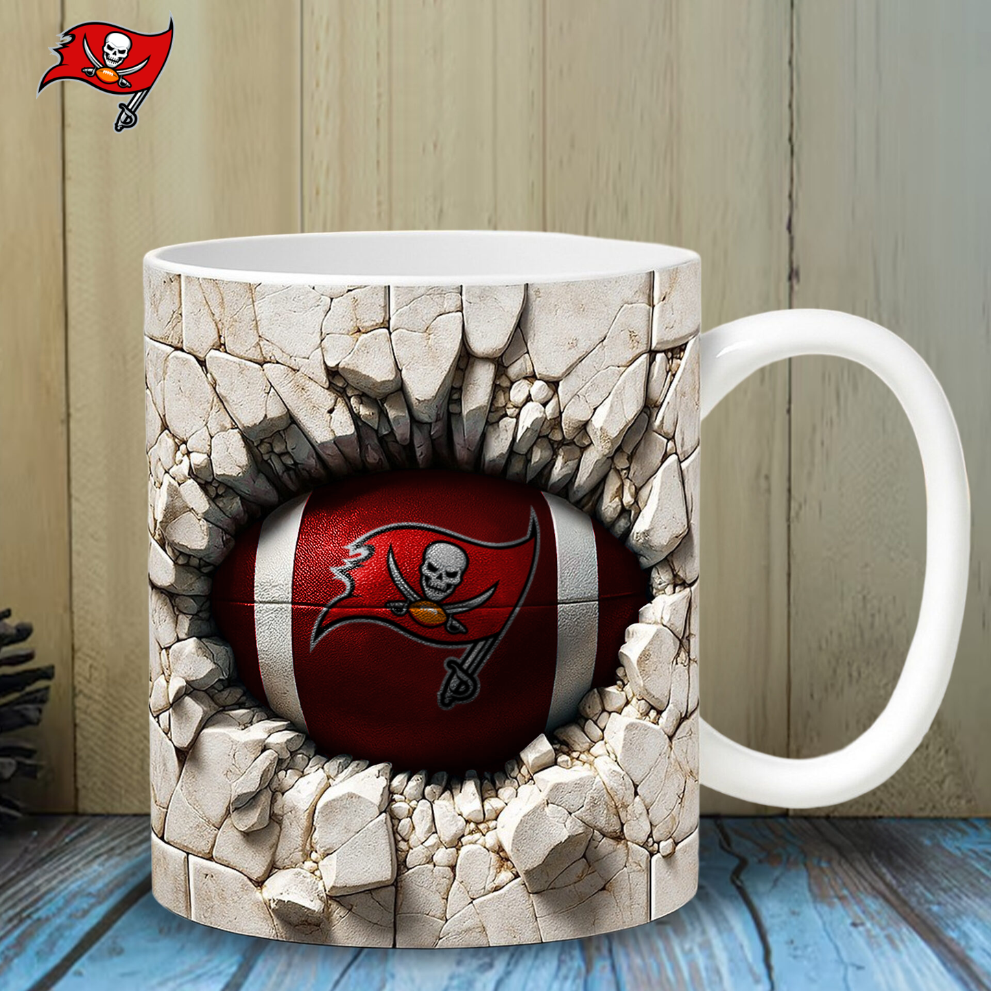 TBB Premium NFL Ceramic Mug DDT CTND