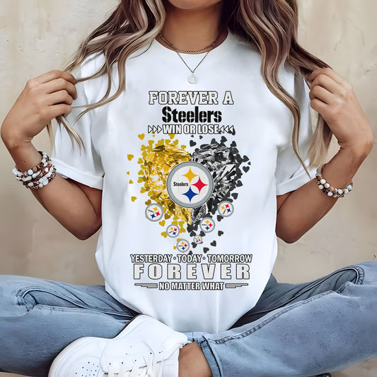 PIT Forever Win Or Lose Yesterday Today Tomorrow Forever No Matter What 2D Shirt 2407 DatND DVT