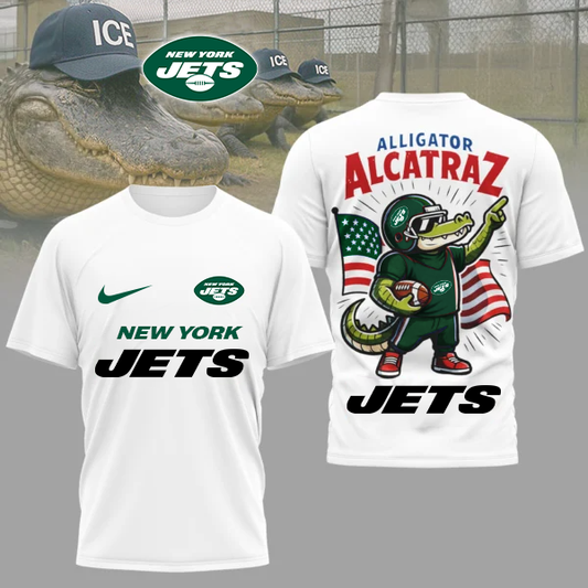 NYJ Premium NFL x Alligator Alcatraz 3D Shirt DDT 220725 TTV
