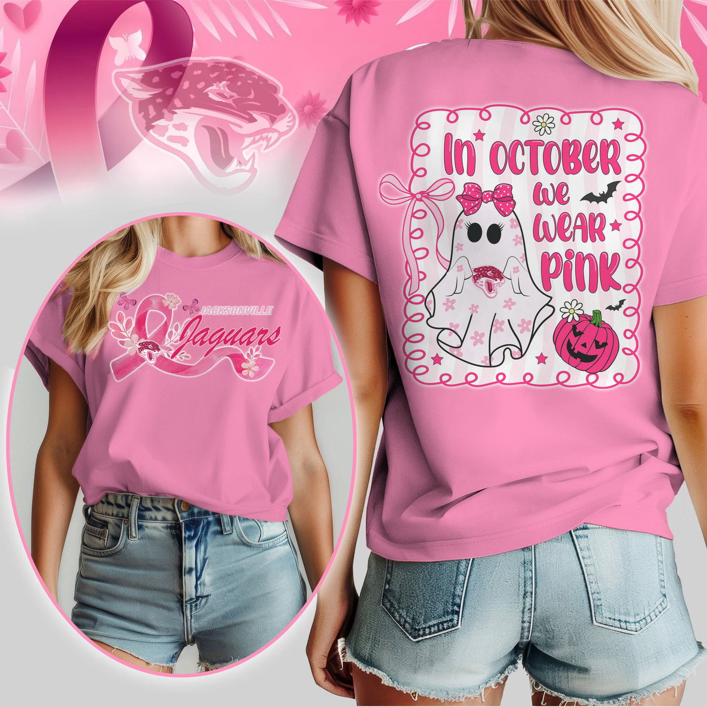 NFL JJ - In October We Wear Pink Shirt DDT NTL