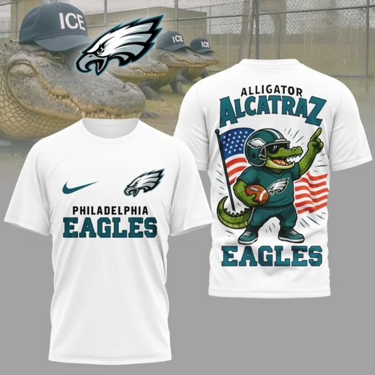 PE Premium NFL x Alligator Alcatraz 3D Shirt DDT 220725 TTV