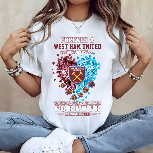 WES Forever Win Or Lose Yesterday Today Tomorrow Forever No Matter What 2D Shirt DATND TANTD