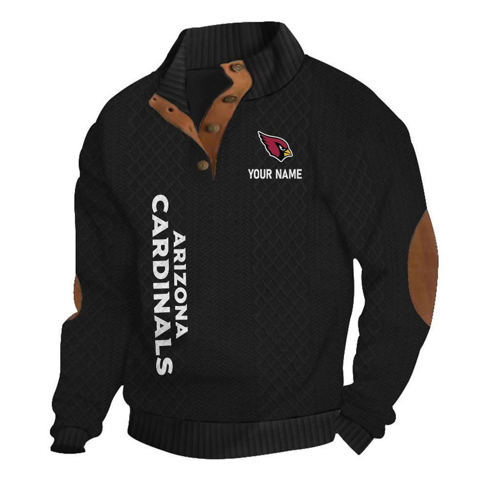 AC NFL Basic Knitted Stand Collar Sweatshirt DDT CTND