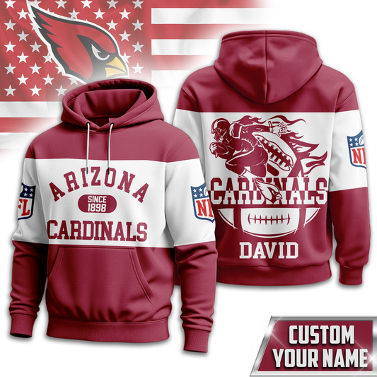 AC Premium NFL Touchdown Spirit Personalized Hoodie DDT CTND