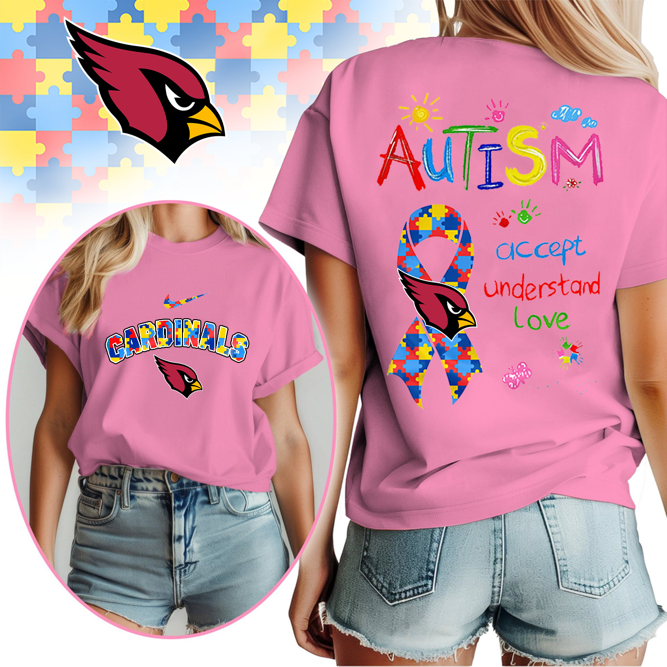 AC Premium Autism Awareness 3D Shirt DDT TTV