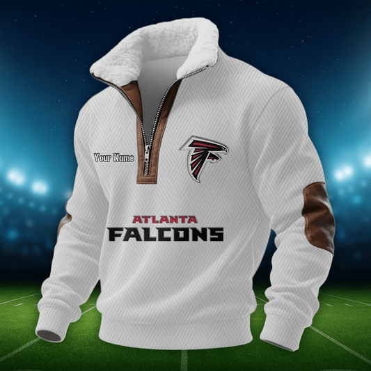 AF NFL Men Fur Collar Sweatshirt DDT CTND