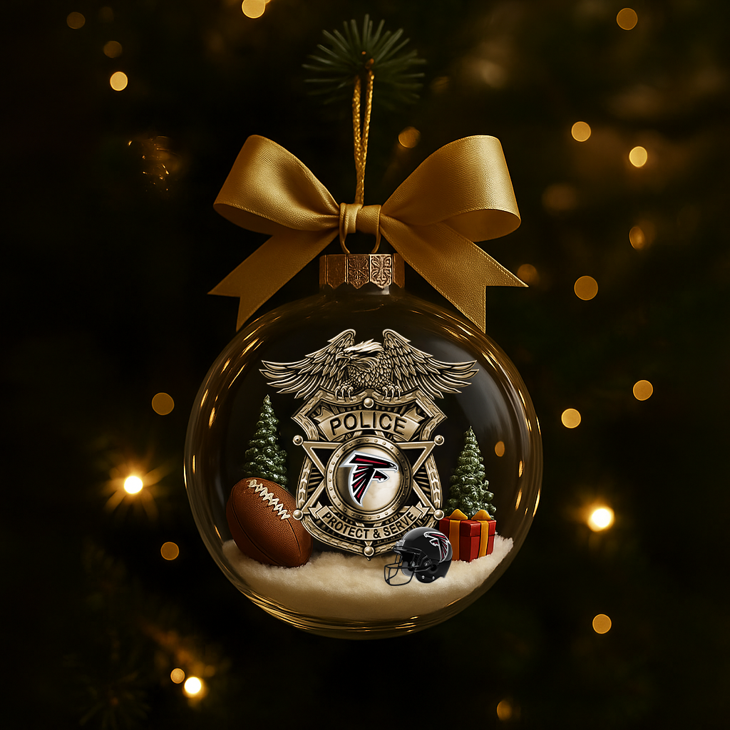 AF Premium Law Enforcement Appreciation Day Ornament DDT CTND
