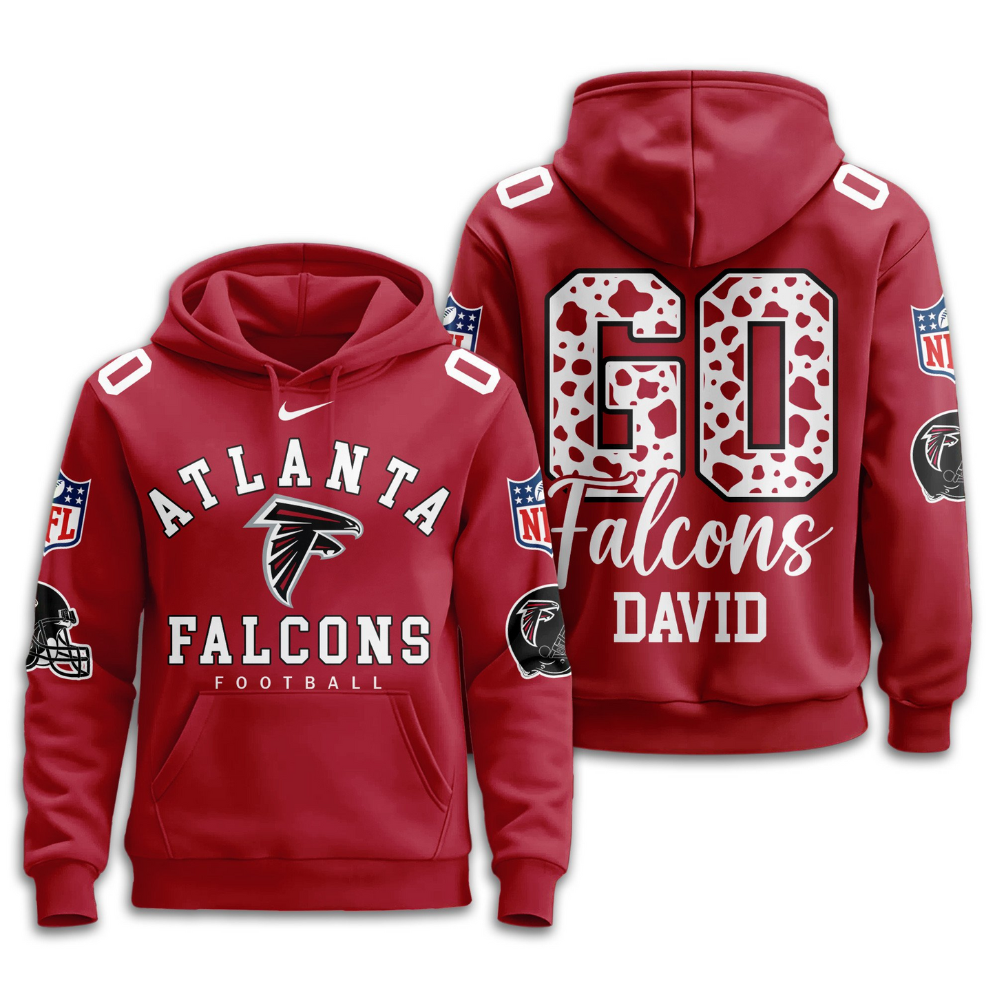 AF Premium NFL Custom Game Day Hoodie DDT NTL