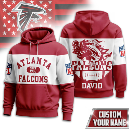 AF Premium NFL Touchdown Spirit Personalized Hoodie DDT CTND