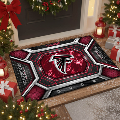 AF x NFL Personalized Sport Doormat, Gifts For Christmas DDT NTL
