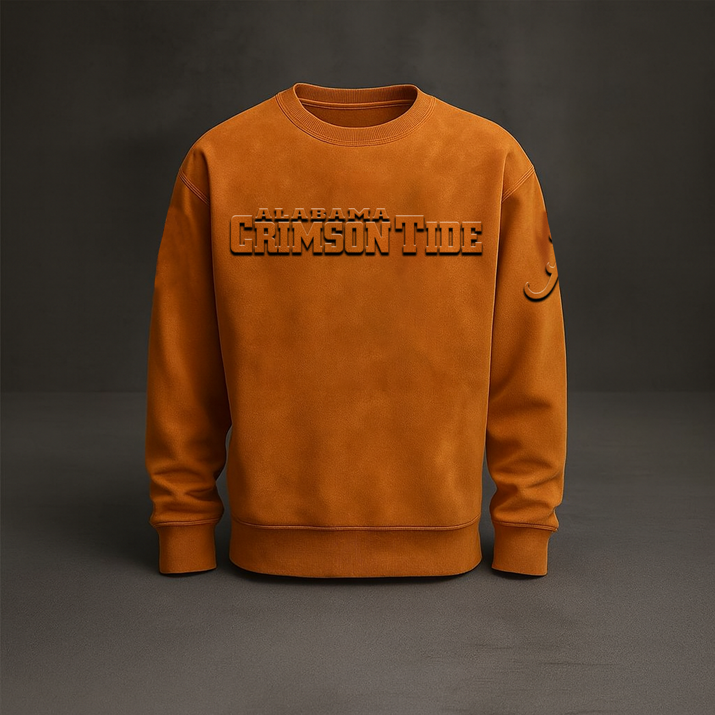 ALA x NCAA Embossed Sweat Shirt DATND TANTD