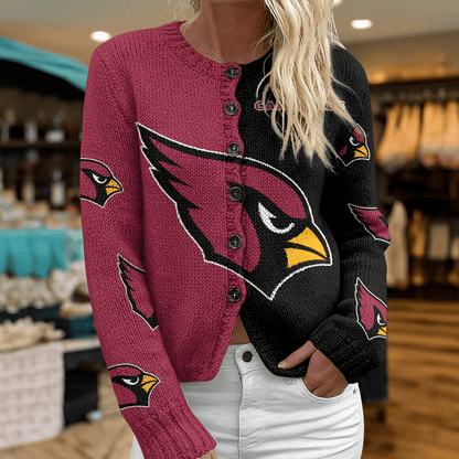 ARI x NFL Cardigan Sweatshirt With Button v1  DatND DVT