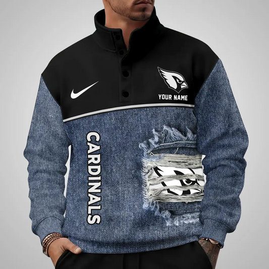 ARI x NFL Half Button Sweatshirt DatND DVT