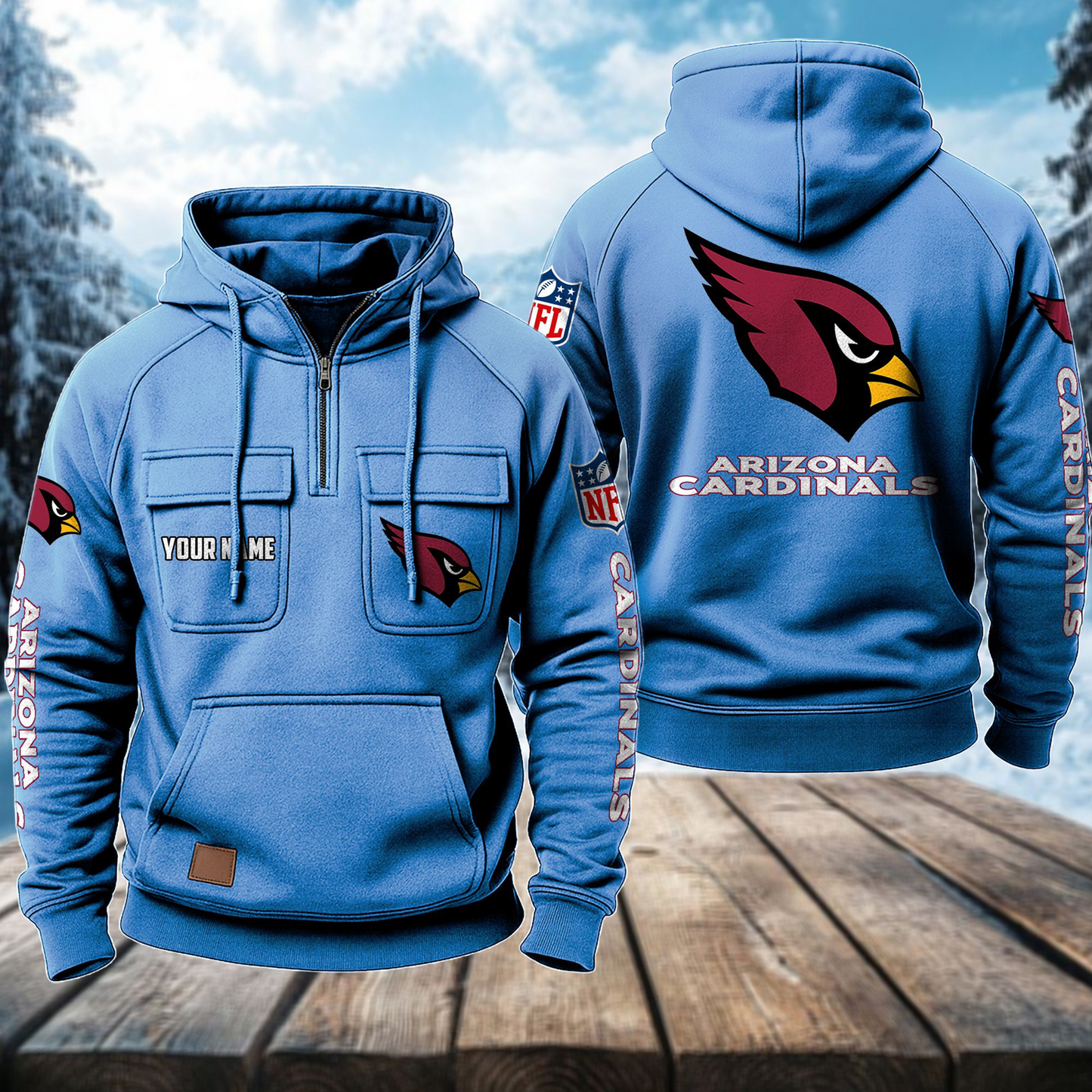 ARI x NFL Premium Hoodie DATND TANTD