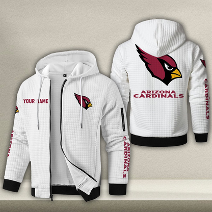 ARI x NFL Quilted Zip Hoodie DatND DVT