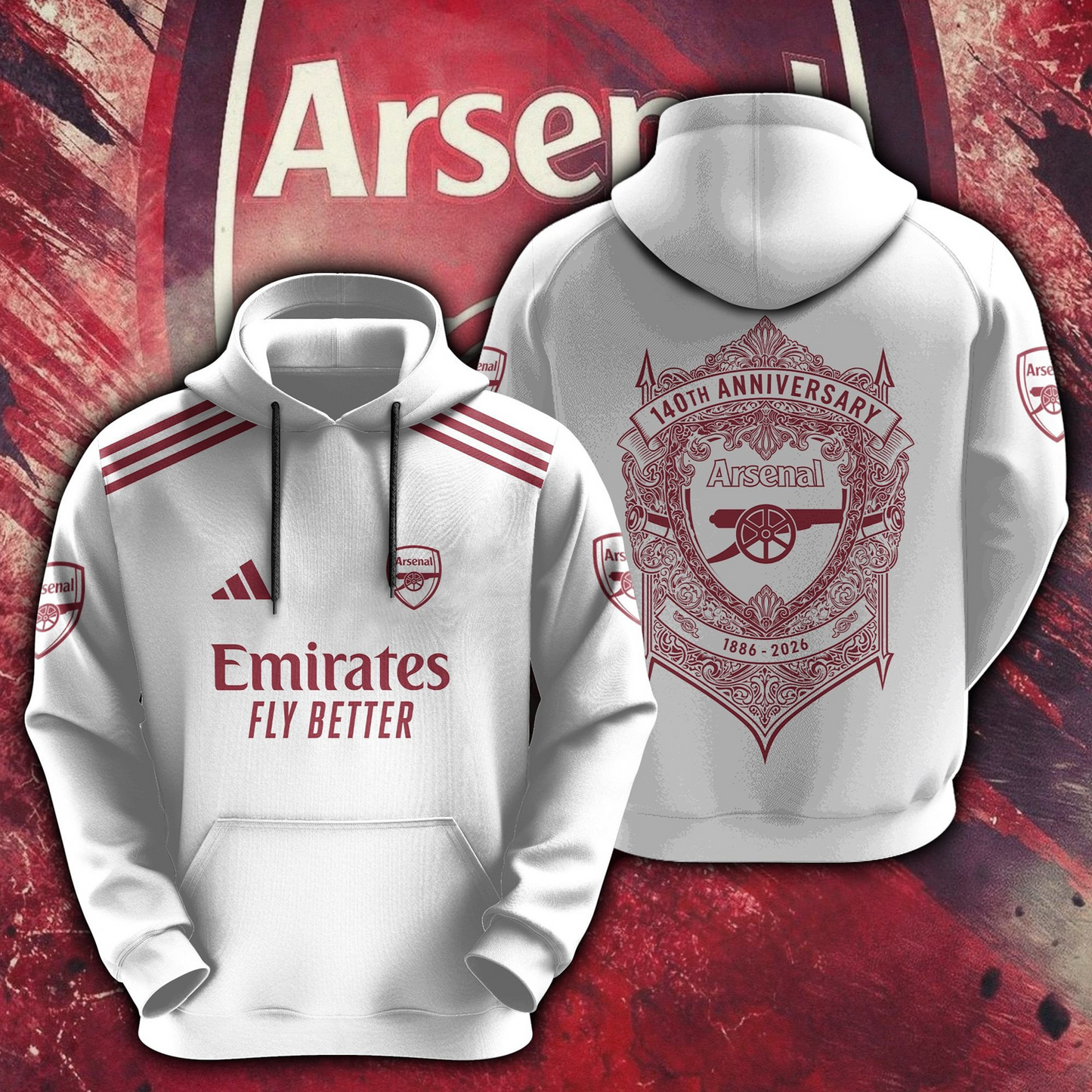 ARS F.C. 140TH Anniversary 1886-2026 3D Shirt V1 DatND DVT