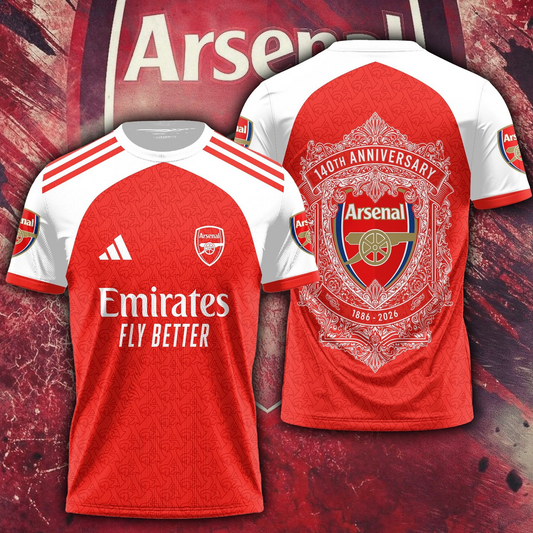 ARS F.C. 140TH Anniversary 1886-2026 3D Shirt V3 DatND DVT