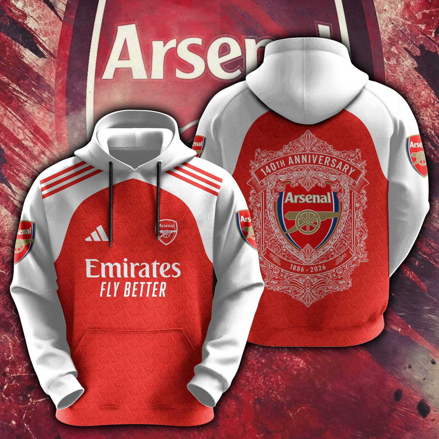 ARS F.C. 140TH Anniversary 1886-2026 3D Shirt V3 DatND DVT