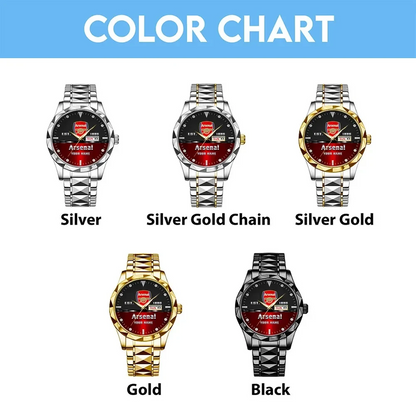 ARS F.C. 140TH Anniversary 1886-2026 Alloy Luxury Quartz Watch V1 DatND DVT