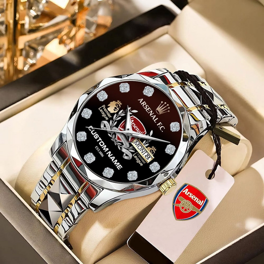 ARS F.C. 140TH Anniversary 1886-2026 Alloy Luxury Quartz Watch V2 DatND DVT