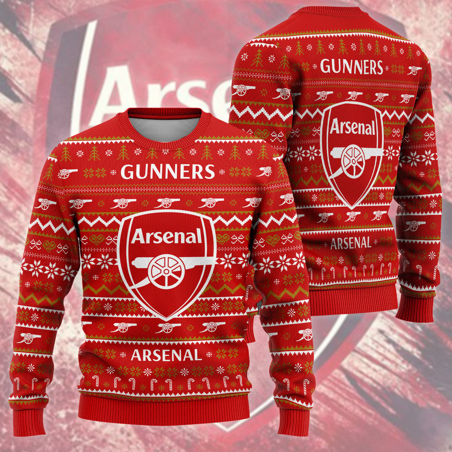 ARS F.C. Christmas Ugly Sweater V1 DatND DVT
