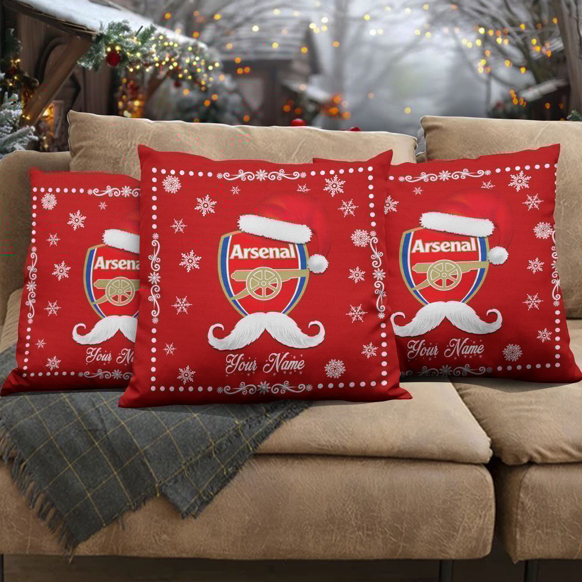 ARS x EPL Christmas Pillow DatND DVT
