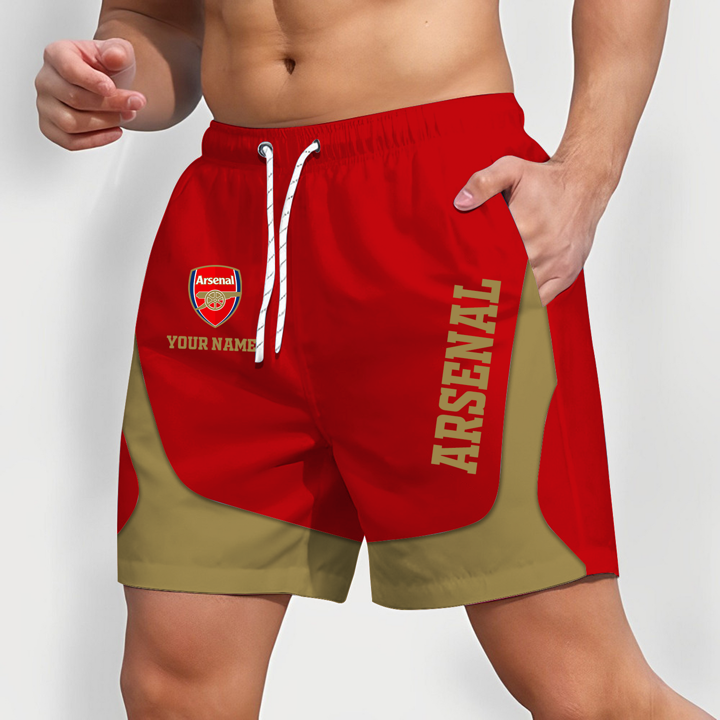 ARS x EPL Team Special Short Pants For Men Custom Name Gifts DATND TANTD