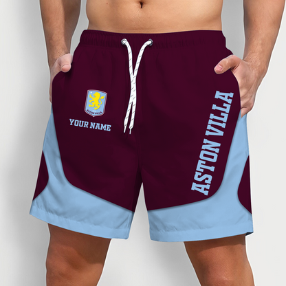 AST x EPL Team Special Short Pants For Men Custom Name Gifts DATND TANTD