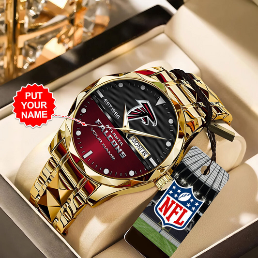 ATL x NFL Alloy Luxury Quartz Watch DATND TANTD