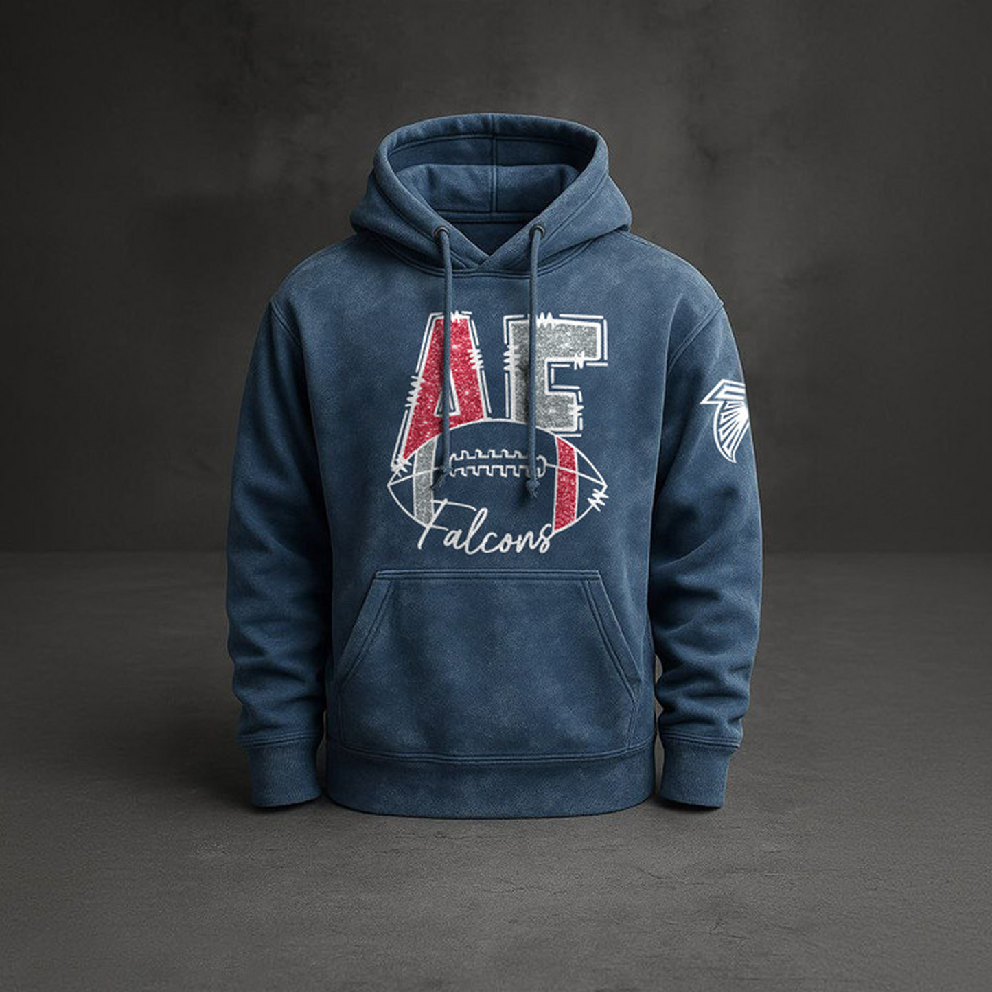 ATL x NFL Embossed Hoodie DatND THUONGNH
