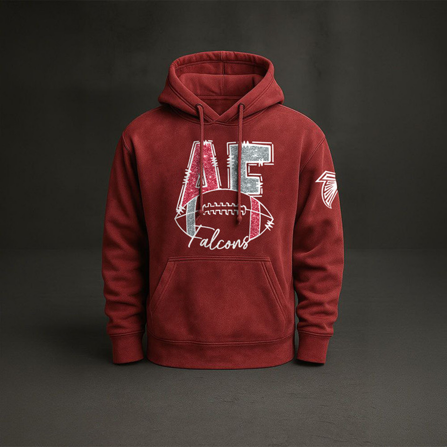 ATL x NFL Embossed Hoodie DatND THUONGNH