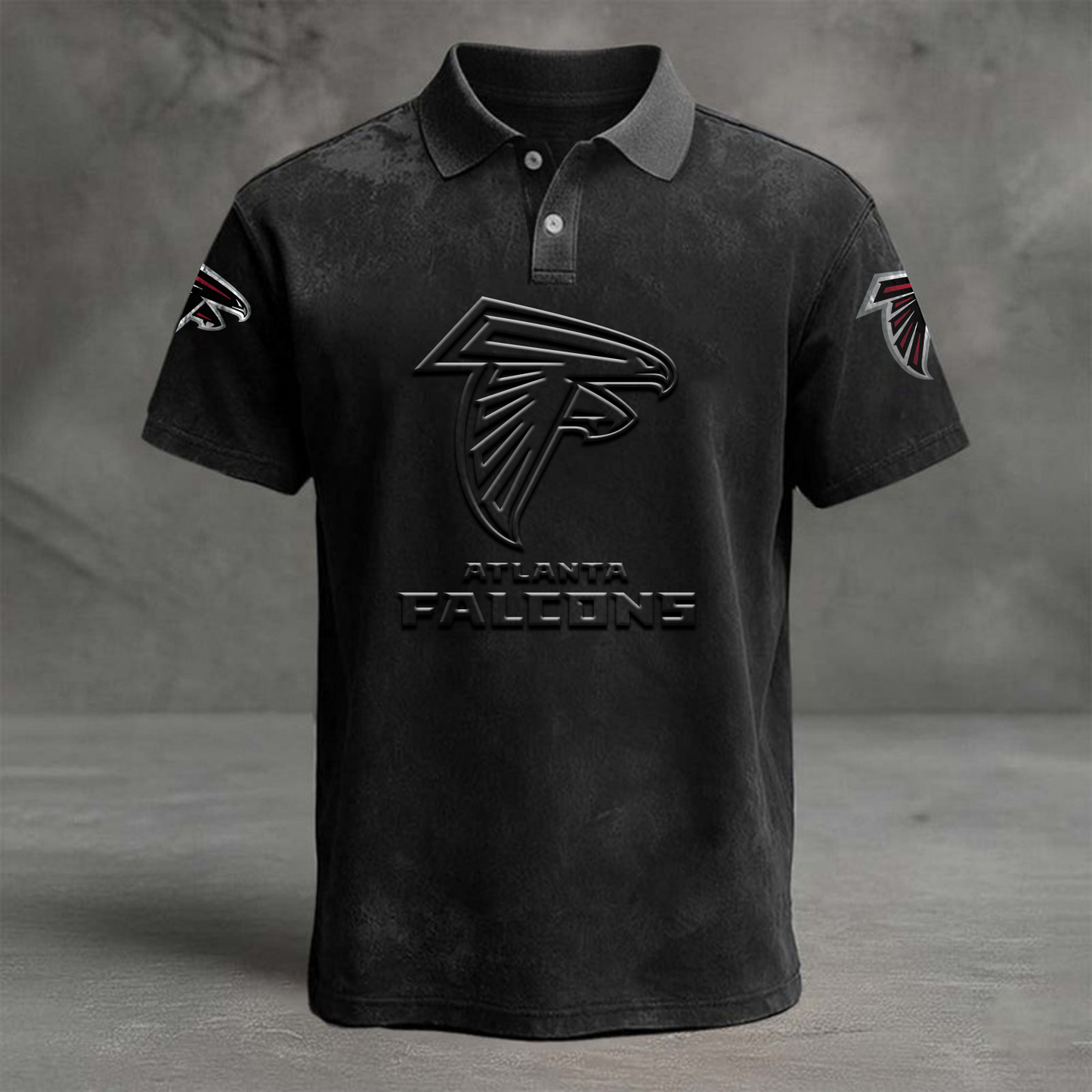 ATL x NFL Embossed Polo Shirt DATND TANTD