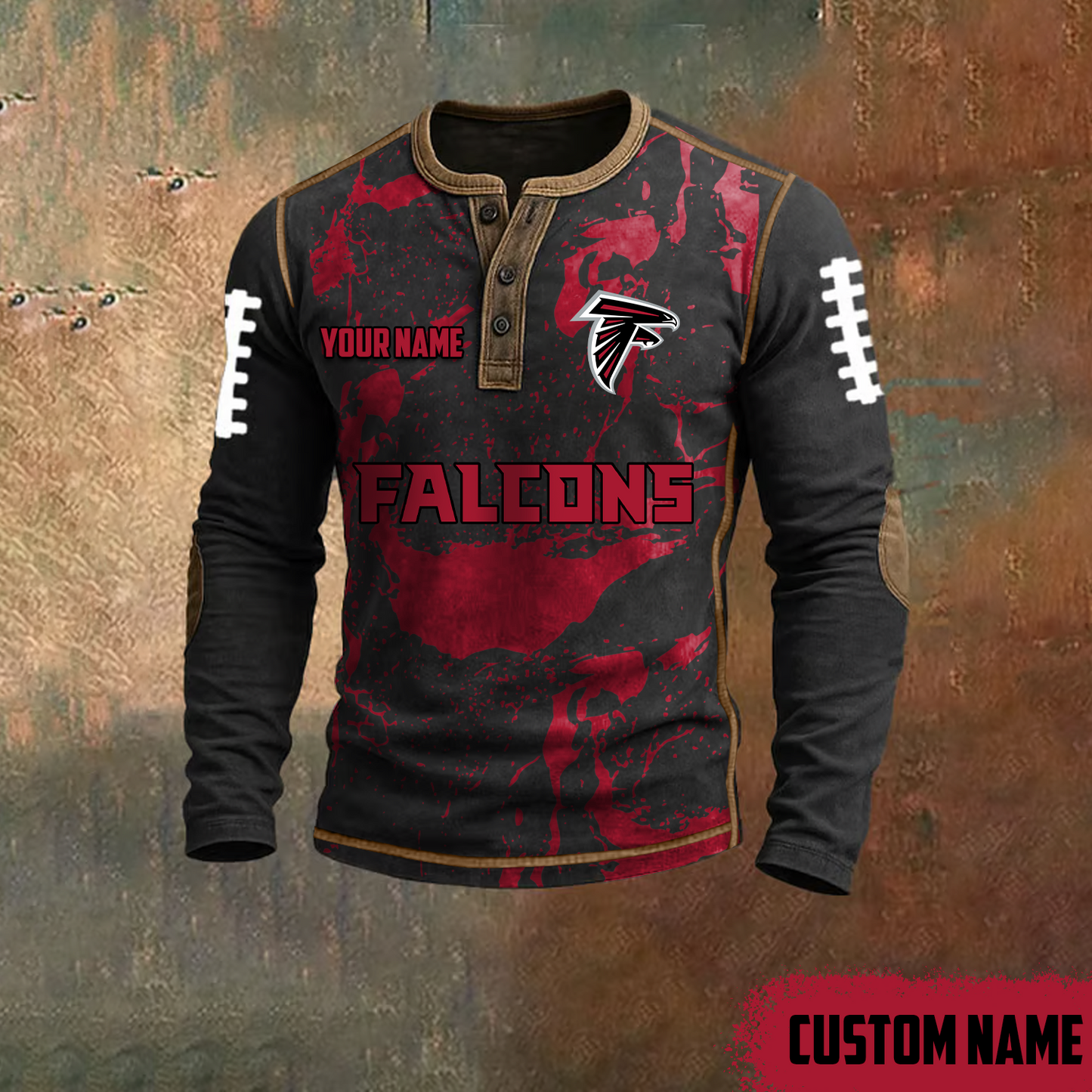 ATL x NFL LONG SLEEVE SHIRT DATND TANTD