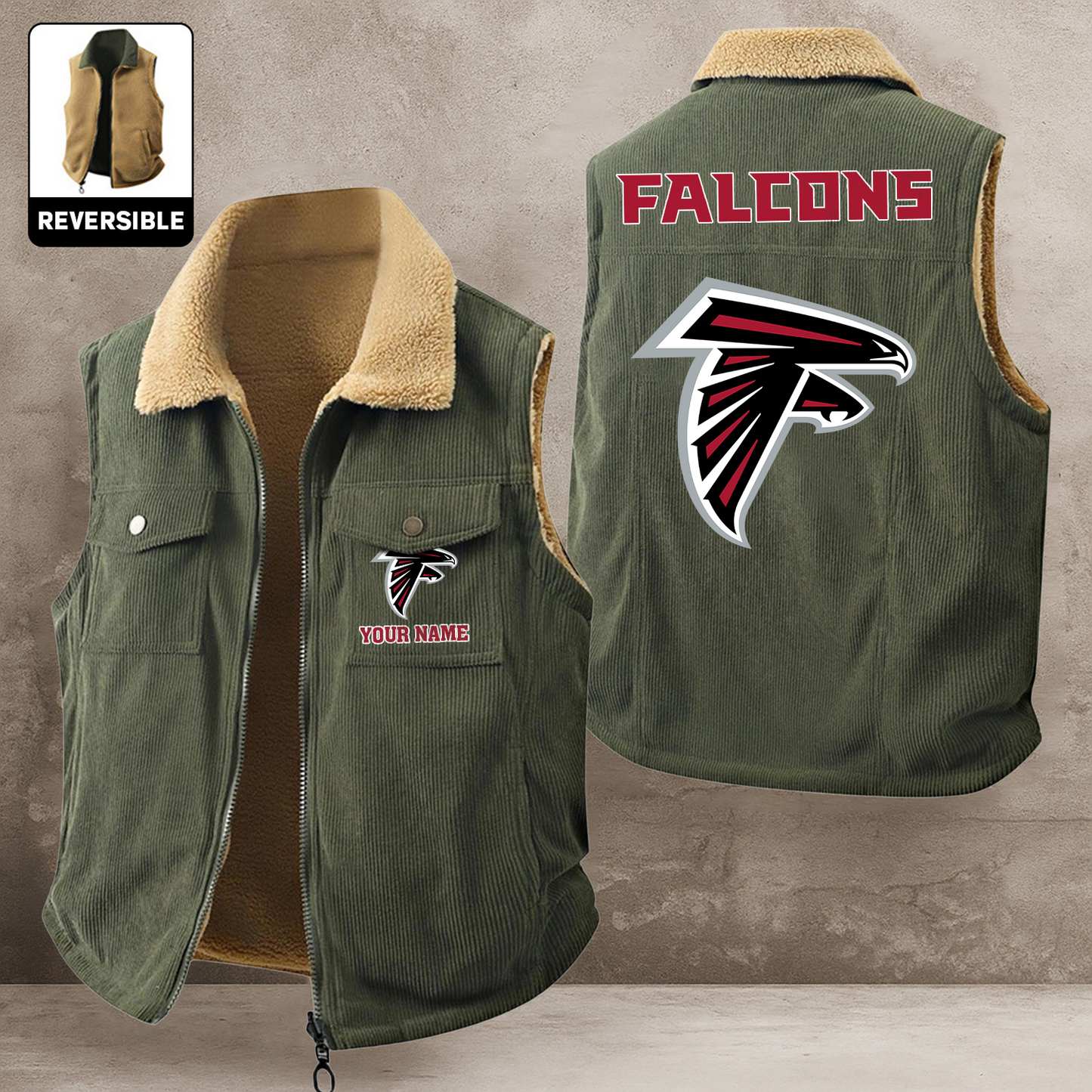 ATL x NFL Nice Jackets DATND TANTD