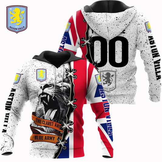 AV x EPL UK Flag Mascot Design Shirt DDT CTND