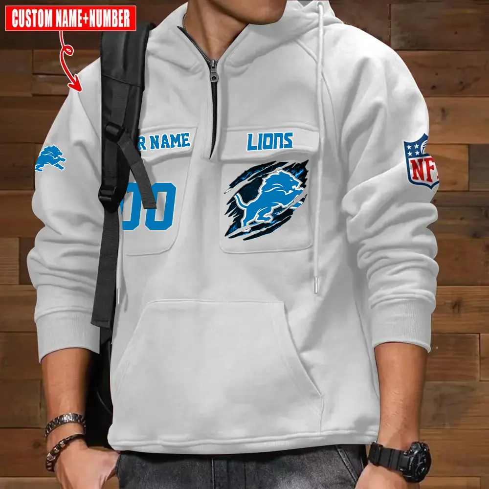 Athleworld DL NFL Graphic Pocket Hoodie DDT CTND