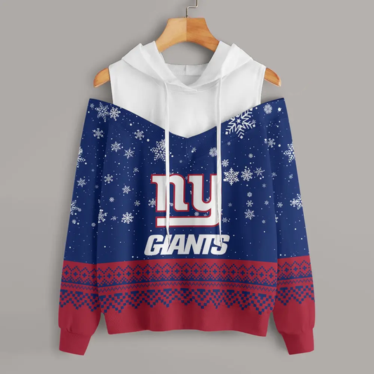 Athleworld NYG Women Texture Oversize Sweatshirt NDD CTND