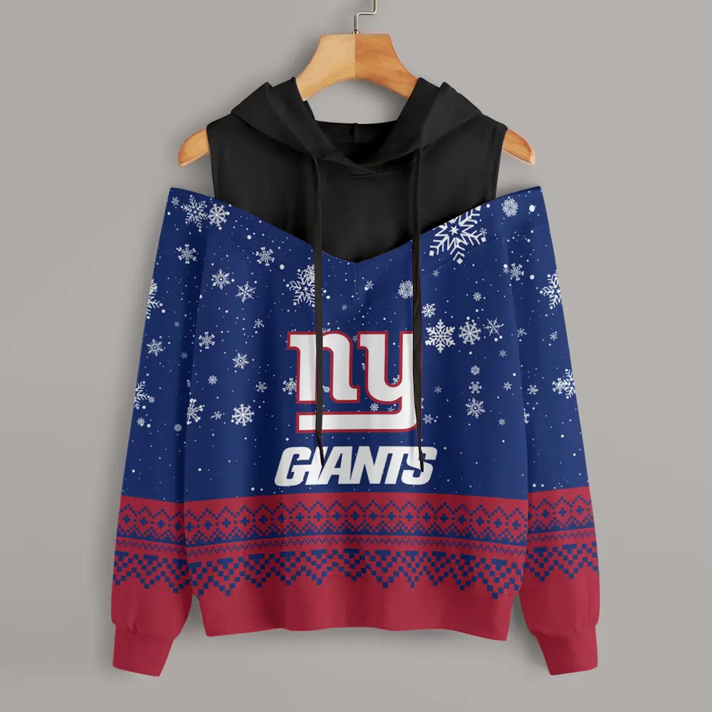 Athleworld NYG Women Texture Oversize Sweatshirt NDD CTND