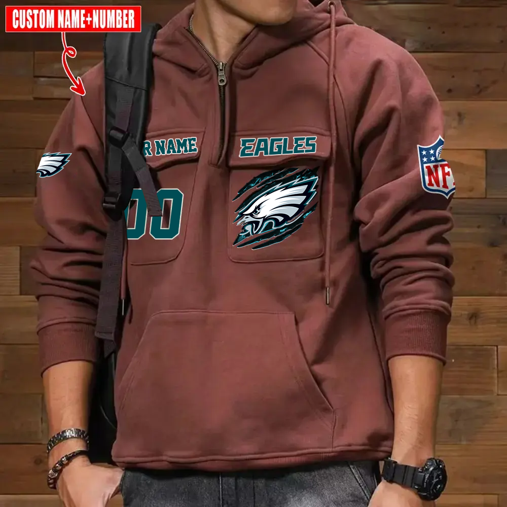 Athleworld PE NFL Graphic Pocket Hoodie DDT CTND