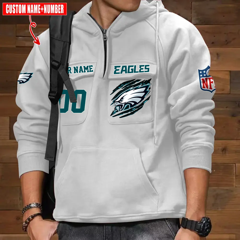 Athleworld PE NFL Graphic Pocket Hoodie DDT CTND