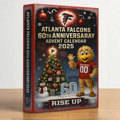 DISCOUNT 60% Atlanta Falcons 60th Anniversary Advent Calendar 2025 BQH