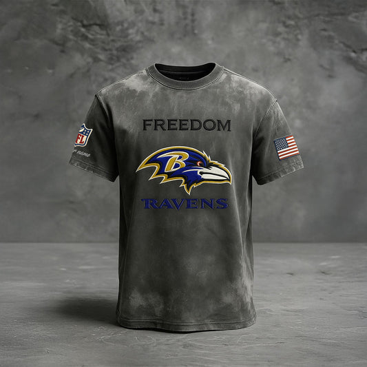BAL Premium NFL The Freedom Washed Tee DatND DVT