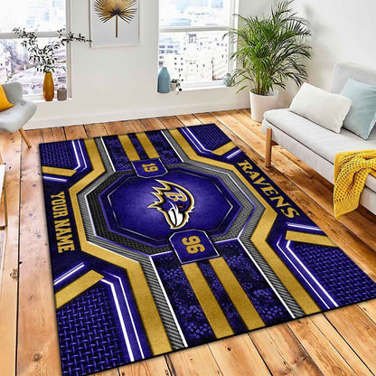 BAL x NFL Custom Rug DatND DVT