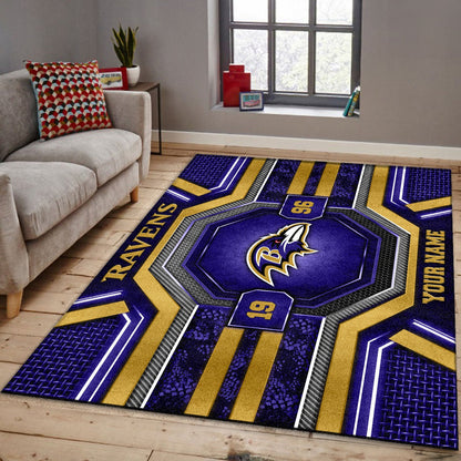 BAL x NFL Custom Rug DatND DVT