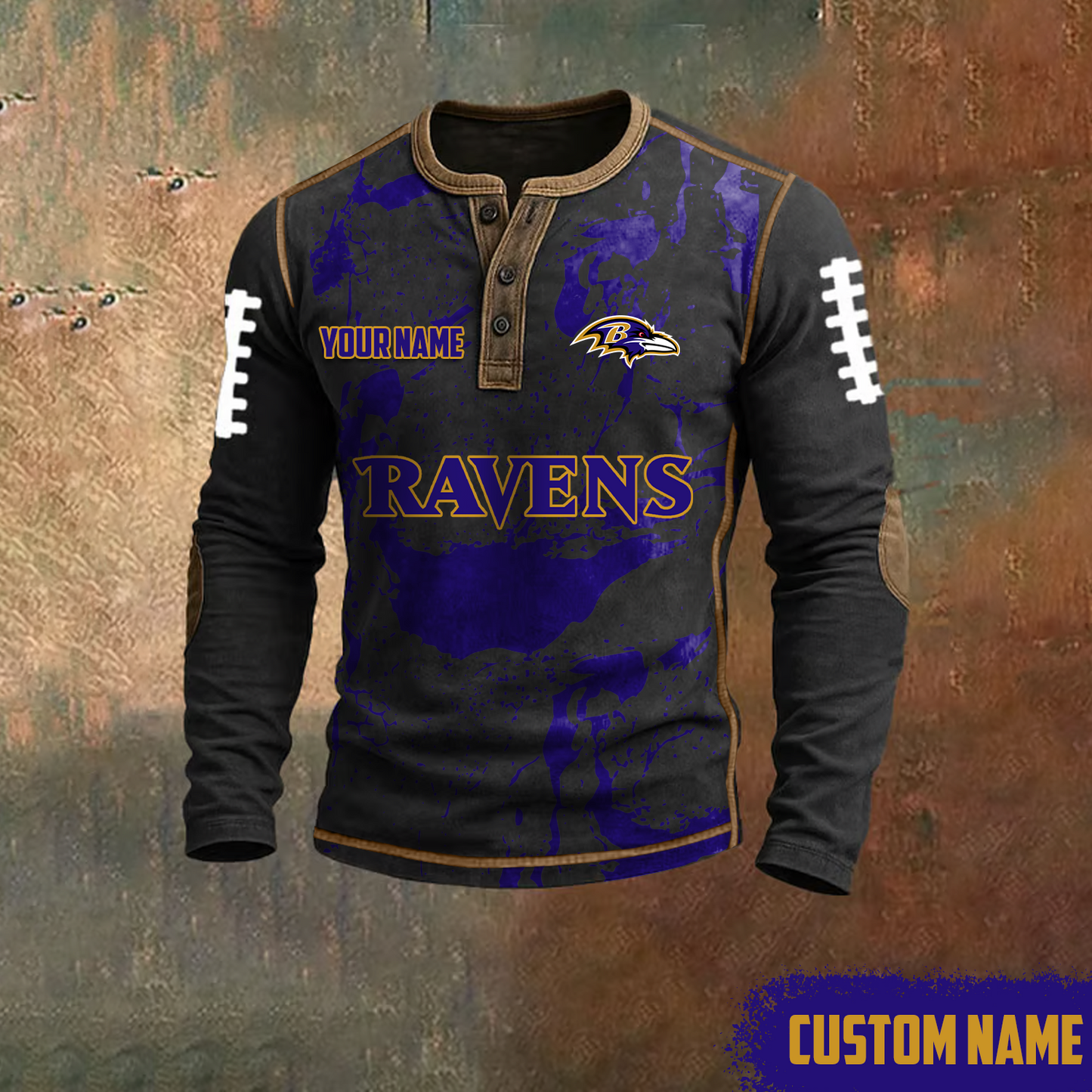 BAL x NFL LONG SLEEVE SHIRT DATND TANTD